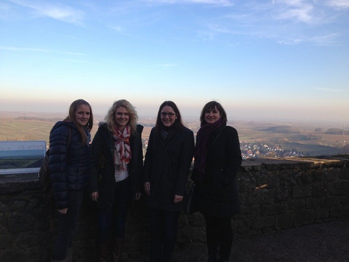 auf der Burg Landeck